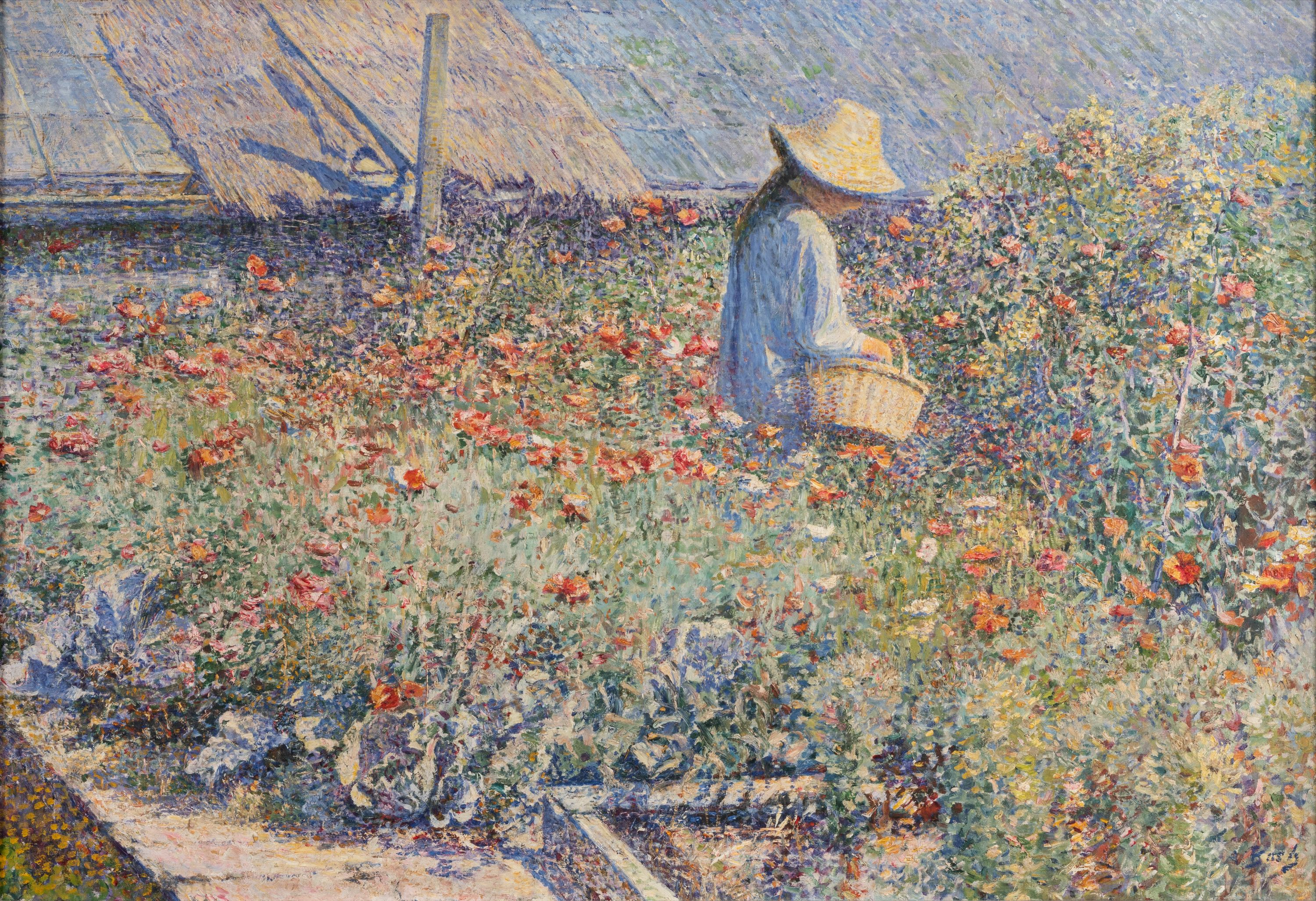 Sklizeň by Anna Bochová - 1890 - 74 x 107 cm 