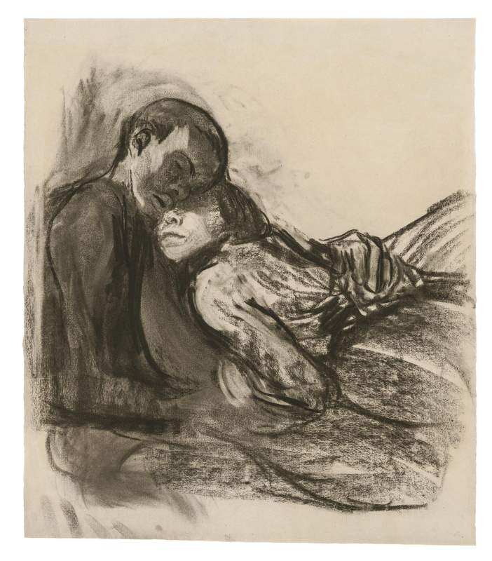 Couple in Love Embracing