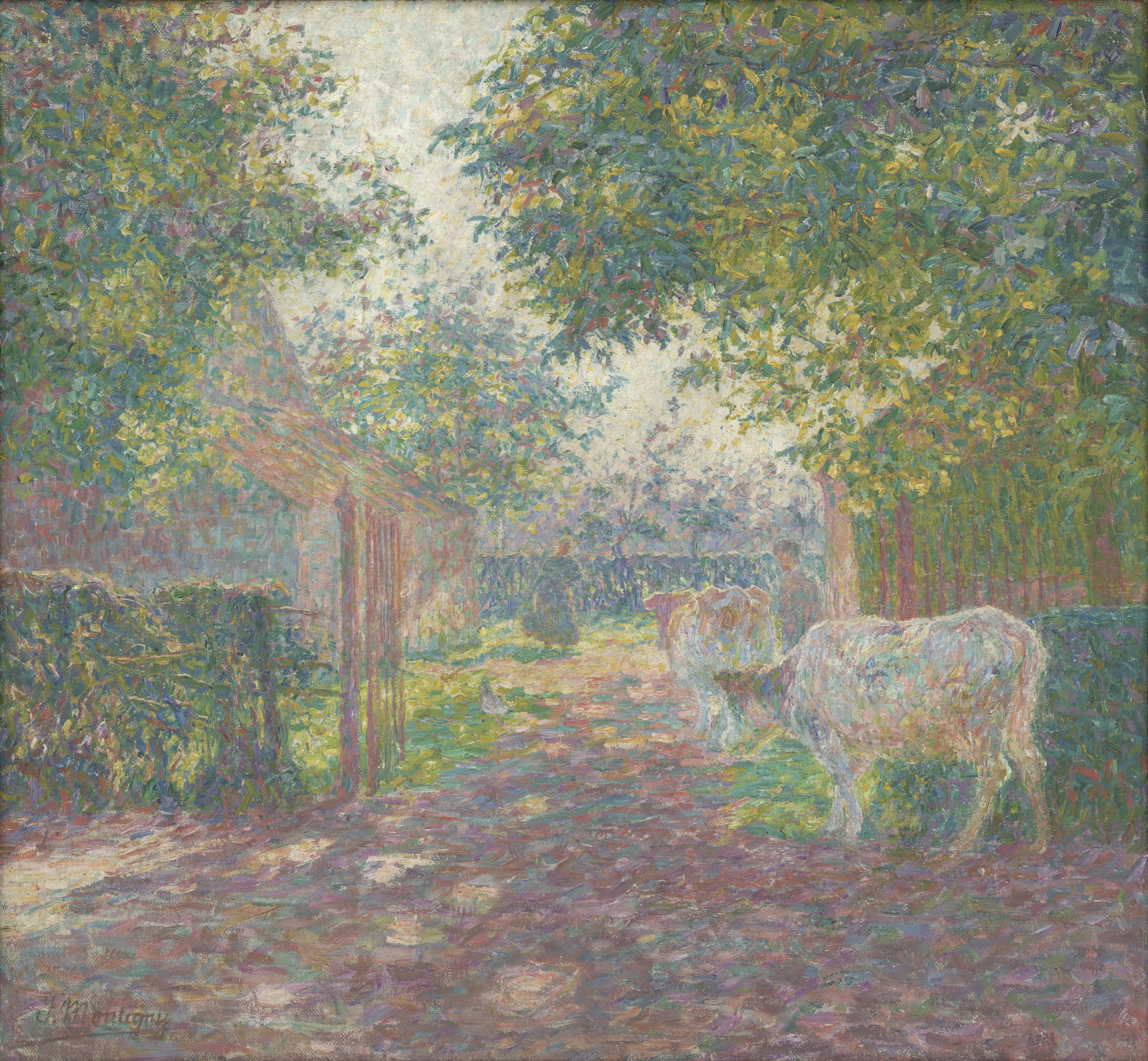 Return to the Stable by Jenny Montigny - 1908 - 70 × 75 cm Royal Museum of Fine Arts in Antwerp (KMSKA)