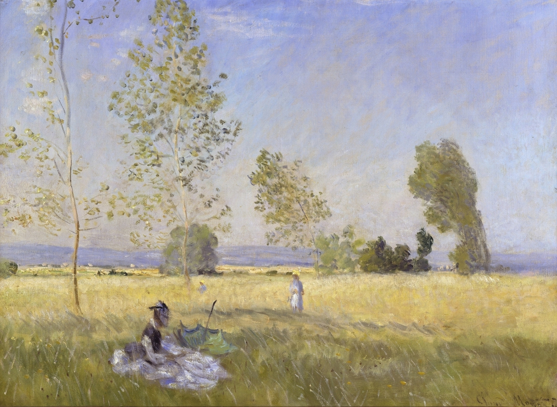 Sommar by Claude Monet - 1874 - 80 x 57 cm 