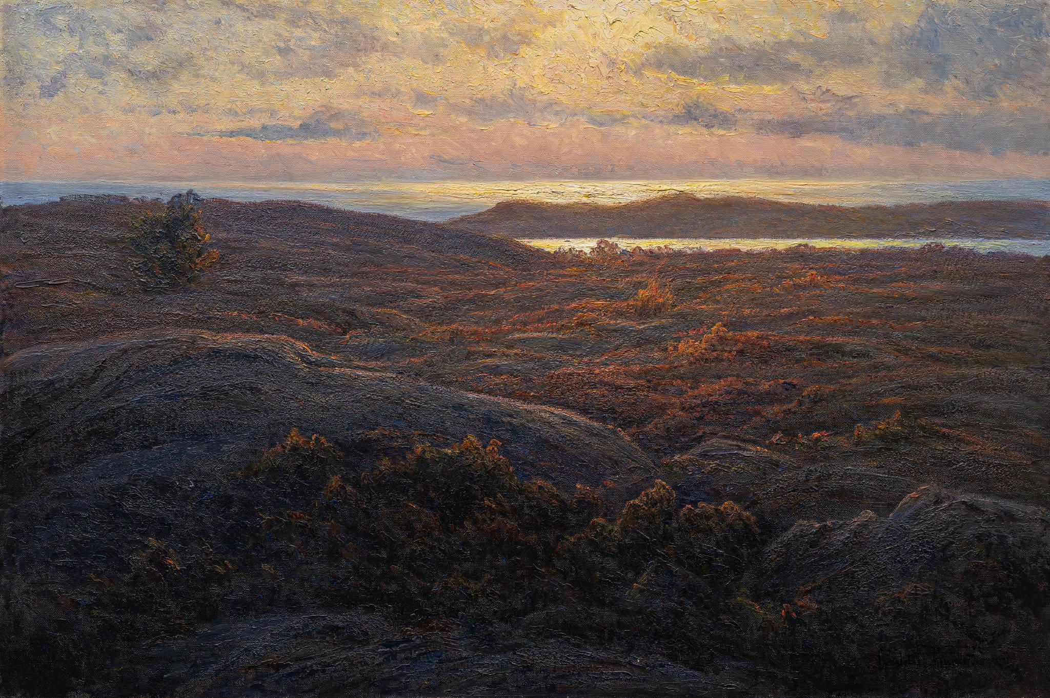 Światło słońca by Charlotte Wahlström - 1912 r. - 82 x 125 cm 