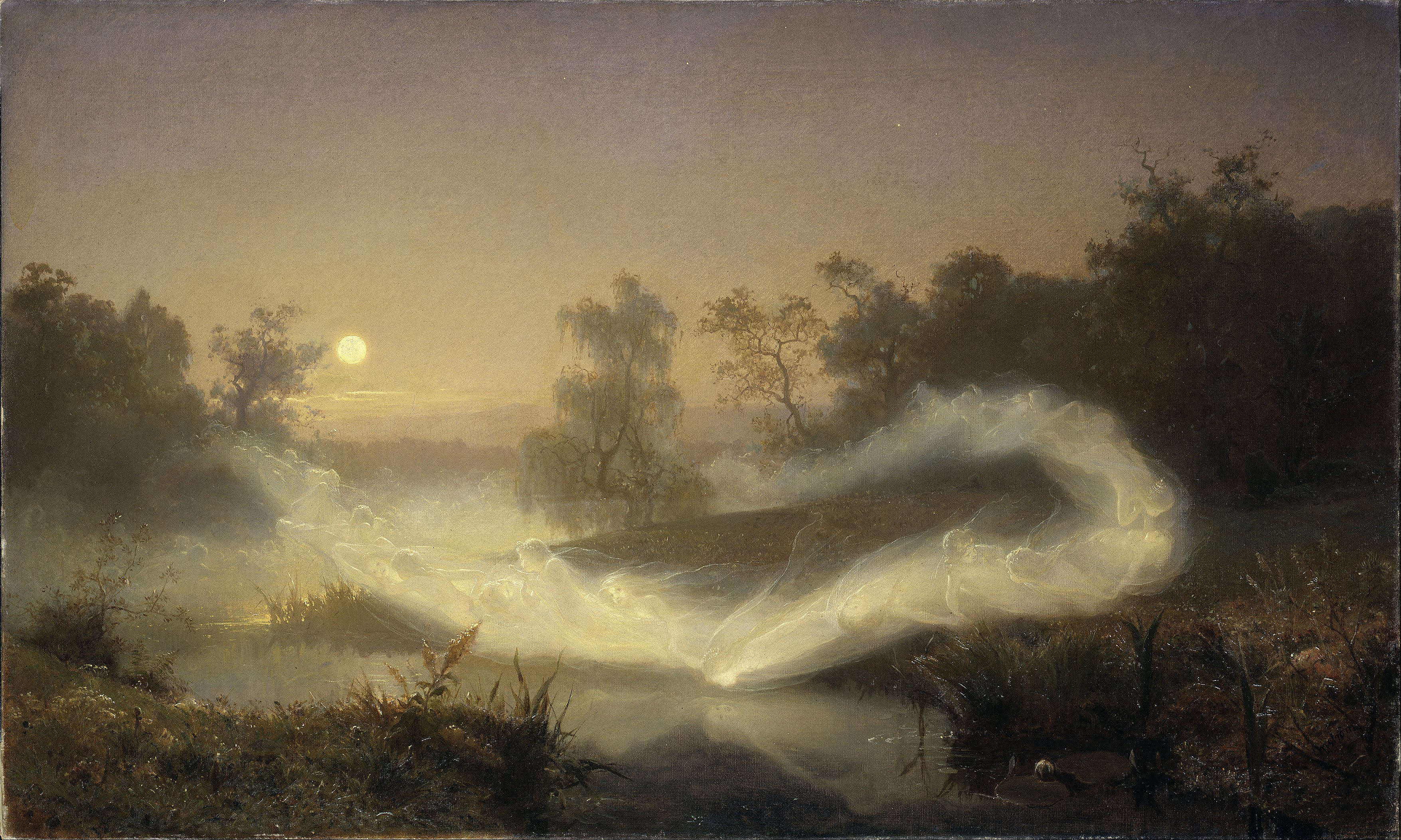 Dancing Fairies by August Malmström - 1866 - 90 × 149 cm Nationalmuseum